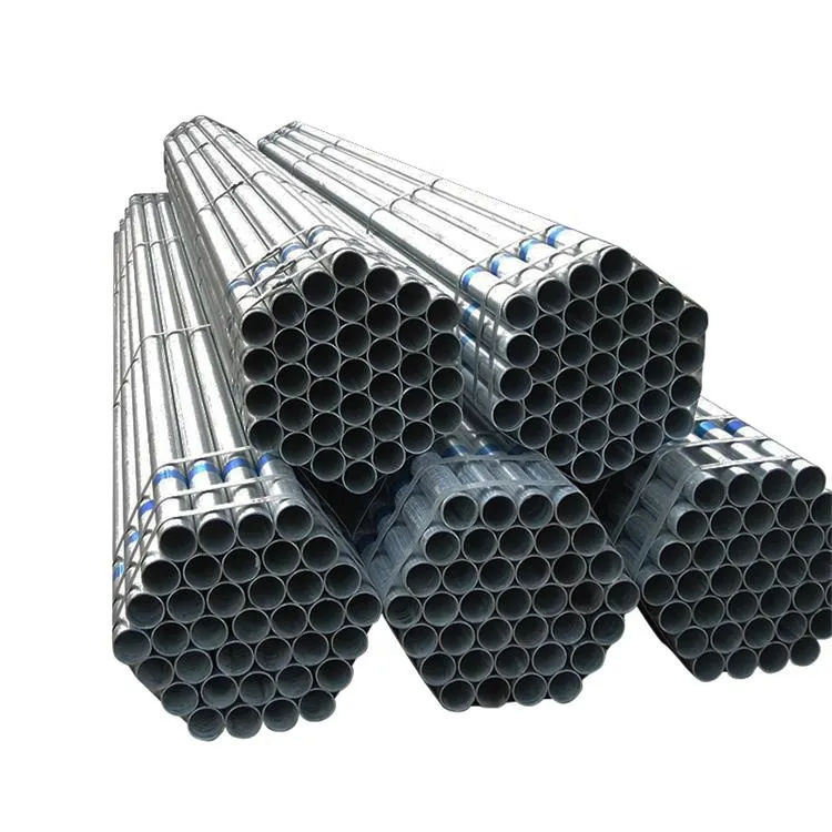 galvanized steel tube 1.5 2 3 4 6 inch diameter hot dipped gi coated round galvanized steel pipe